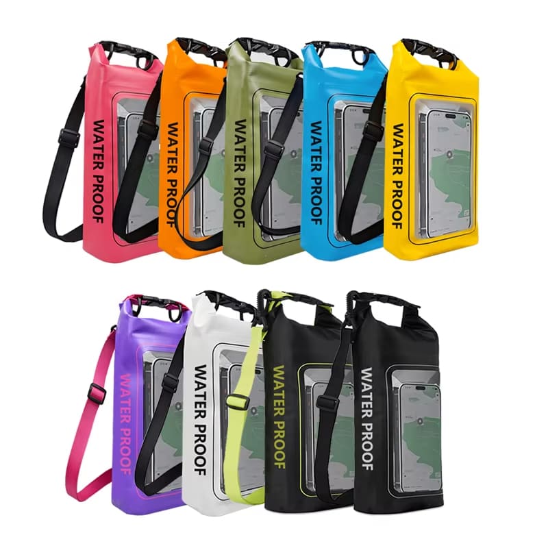 Color options for custom waterproof outdoor bags