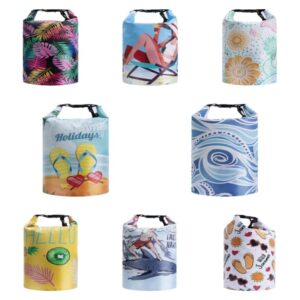printed waterproof dry bag bucket collection